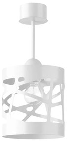 Lampadario su palo  MODUL FREZ 1xE27/60W/230V d. 17,5 cm bianco