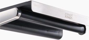Portarotolo da cucina da parete da parete argentato in plastica RollGrip – Joseph Joseph