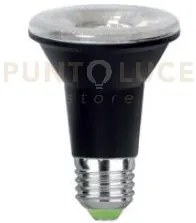 Klassic-b-par20 lampadina led par20 nera attacco e27 7w 550lm 3000k...