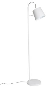 Lampada da terra con testa a fibbia bianca - Zuiver