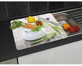 WENKO 2712940500 - Coperchio per alimenti 56x50 cm multicolore/trasparente