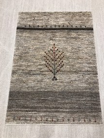 Loribaft Tappeto 100 x 140 Marrone (Iran) Annodato A Mano