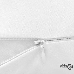 vidaXL Cuscino di Gravidanza 90x145 cm Bianco