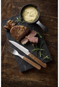 Set di coltelli da carne argentati/di colore naturale in acciaio inox 8 pz – Holm