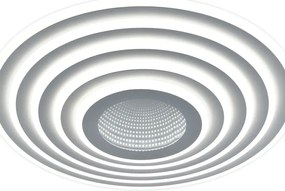 Plafoniera LED moderno Priscilla Ø 50 cm, luce con 3 temperature di colore dimmerabile NOVECENTO