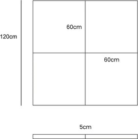 Palestrina per bambini rosa chiaro 120x120 cm – Meowbaby