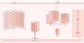 Dalber 41007S - Lampadario per bambini DOTS 3xE27/60W/230V