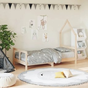 Giroletto Per Bambini 80x160 Cm İn Legno Massello Di Pino /