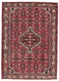 Hamedan Tappeto persiano 160 x 110 Rosso (Iran) Annodato A Mano