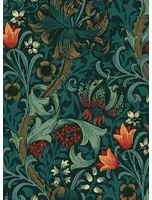 House of Hackney Carta da parati Golden Lily - Midnight