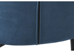 Sgabello DKD Home Decor 47 x 58 x 96,5 cm Metallo Blu Marino