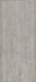 Piastrella da rivestimento interno ed esterno 120 x 280 cm Sp. 6 mm rettificato Metal in gres porcellanato grigio satinato traffico medio forte (pei 3/5) R10 3.36 mq
