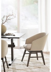 Set di sedie da pranzo beige in imbottito 2 pz Windham – Rowico