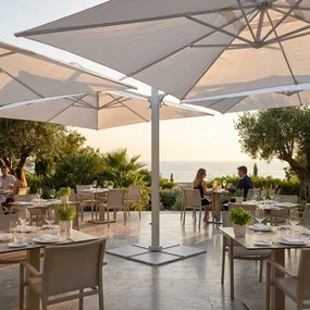 DA VINCI - ombrellone doppio da giardino