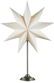 Decorazione luminosa bianca con motivo natalizio ø 45 cm Solvalla - Markslöjd