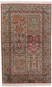 Cashmere Silk Tappeto orientale 90x150 (Indian) Annodato A Mano