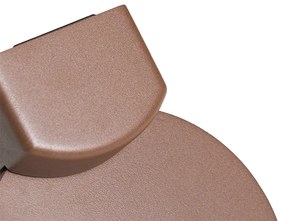 Lampada da parete per esterni marrone ruggine incl. sensore di movimento LED IP54 - Esmee