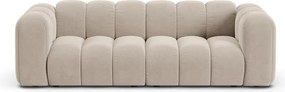 Divano beige 228 cm Lupine - Micadoni Home