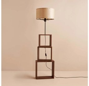 Lampada da terra AYD 1xE27/40W/230V marrone