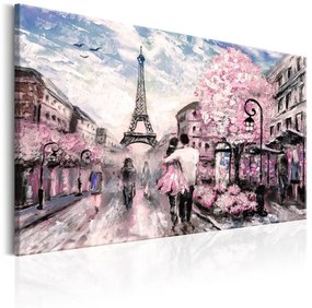 Quadro Parigi rosa