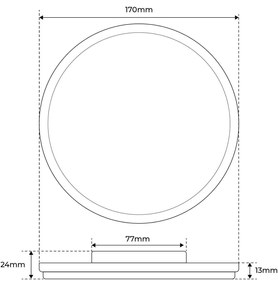 Lampada LED PAR56 Slim 18W 12VAC/DC 120lm/W No Flickering - Ultrasottile Colore Bianco Freddo 5.700K