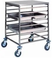 Carrello porta teglie albergo cucina 16 teglie GN 1/1 RS0449