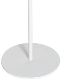 Lampada da terra per esterni bianca con LED a 3 livelli di dimmerazione a energia solare - Ferre