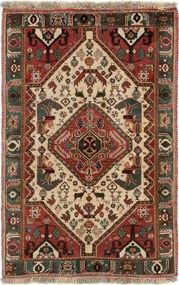 Shiraz Tappeto persiano 100 x 150 (Iran) Annodato A Mano