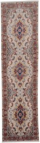 Tabriz Tappeto 90 x 320 (Iran) Annodato A Mano