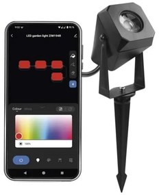 Set di prolunghe LED RGBIC Lampada da esterno dimmerabile LED/1,5W/230V 3000-6500K IP65 Wi-Fi Tuya