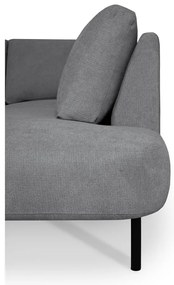 Divano angolare grigio scuro (angolo destro/"U") Hero - Scandic