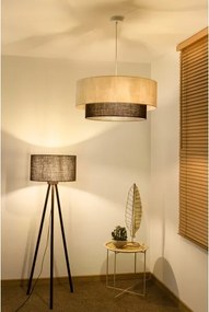Brilagi - Lampadario LED a sospensione con cavo Stile Boho 3x E27/15W/230V Ø 60 cm crema/marrone