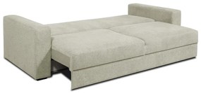 Divano letto beige 238 cm Resmo - Scandic