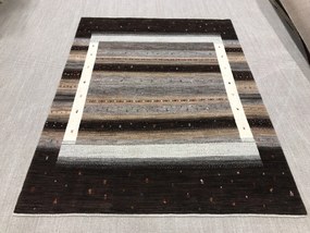 Loribaft Tappeto 240 x 180 Grigio (Iran) Annodato A Mano