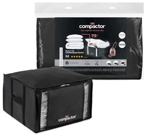 Scatola nera per abiti XXL 3D Medium, 125 l Black Edition - Compactor