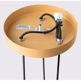 Lampadario dorato ø 19,5 cm Gleam – Sollux