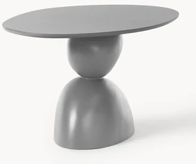Tavolo ovale Sahra Grey, 180 x 90 cm