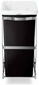 Contenitore per rifiuti in plastica da 30 l - simplehuman