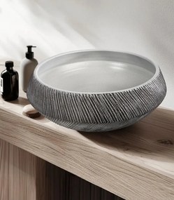 Lavabo Da Appoggio In Terracotta - Tuareg