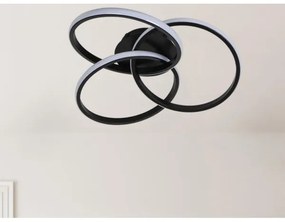 Plafoniera LED dimmerabile LED/70W/230V 3000-6500K nero + telecomando