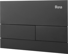Pulsante per supporto set da incasso WC K011A-Q Rea T Black Matt