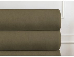 Letto matrimoniale imbottito verde scuro con contenitore con griglia 160x200 cm Jagna - Bobochic Paris