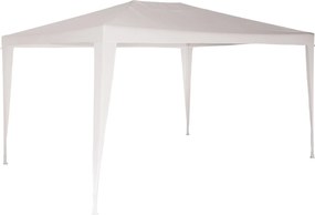Gazebo da Giardino 2x3m in Metallo Copertura in Plastica Morel Parasole Bianco...