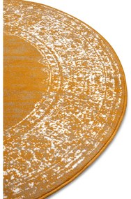 Tappeto rotondo giallo/arancio ø 160 cm Méridional - Hanse Home