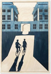 Poster Bicycling Towards Hammershøi