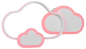 Lampada per bambini bianca 52x25 cm Cloudy - Reality