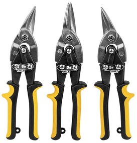 Fieldmann - Cesoie per metallo 3 pz