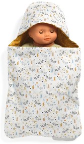 Baby Pomea - Nido d’angelo per bambole con stampa di conigli