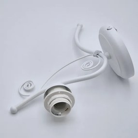 Applique RETRO II 1xE27/60W/230V bianco