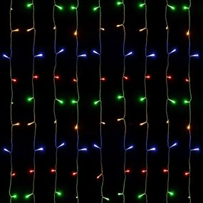 Aigostar - LED RGBY Catena luminosa natalizia per esterni 234xLED/3,6W/230V 1,2x1,8m IP44